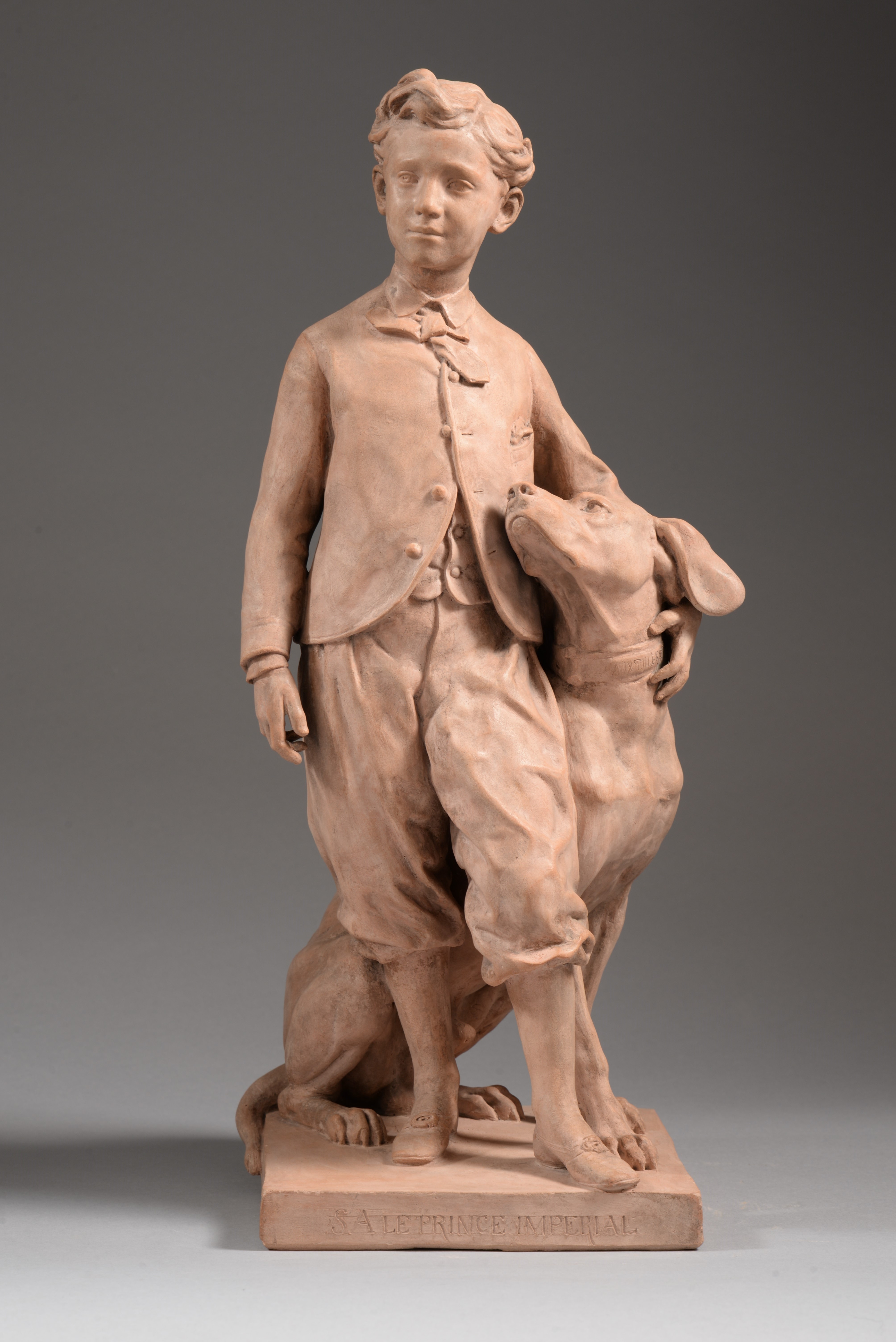 LE PRINCE IMPÉRIAL ET SON CHIEN NERO  N°3 (1865)